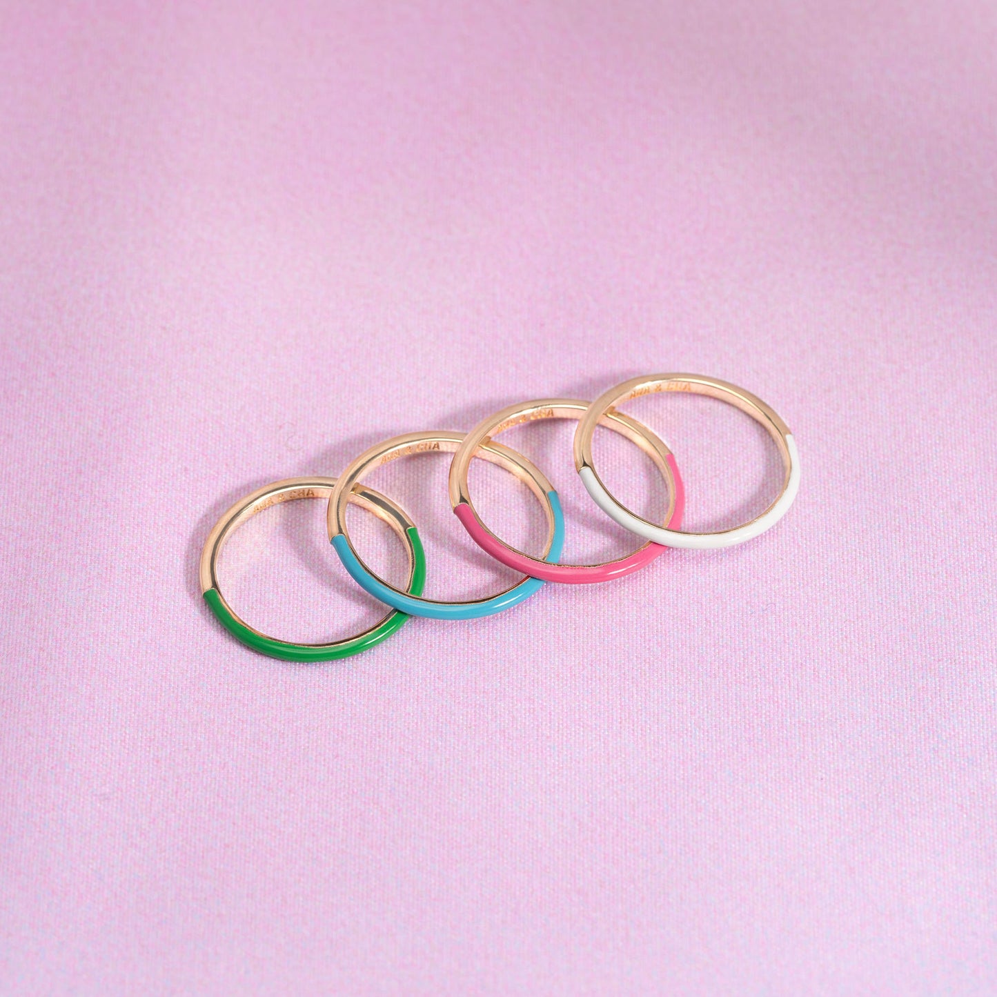 Bague Serena rose