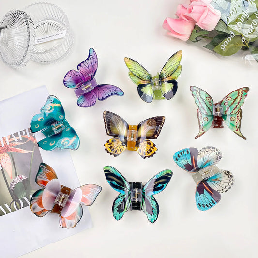 Pince Papillon bleu