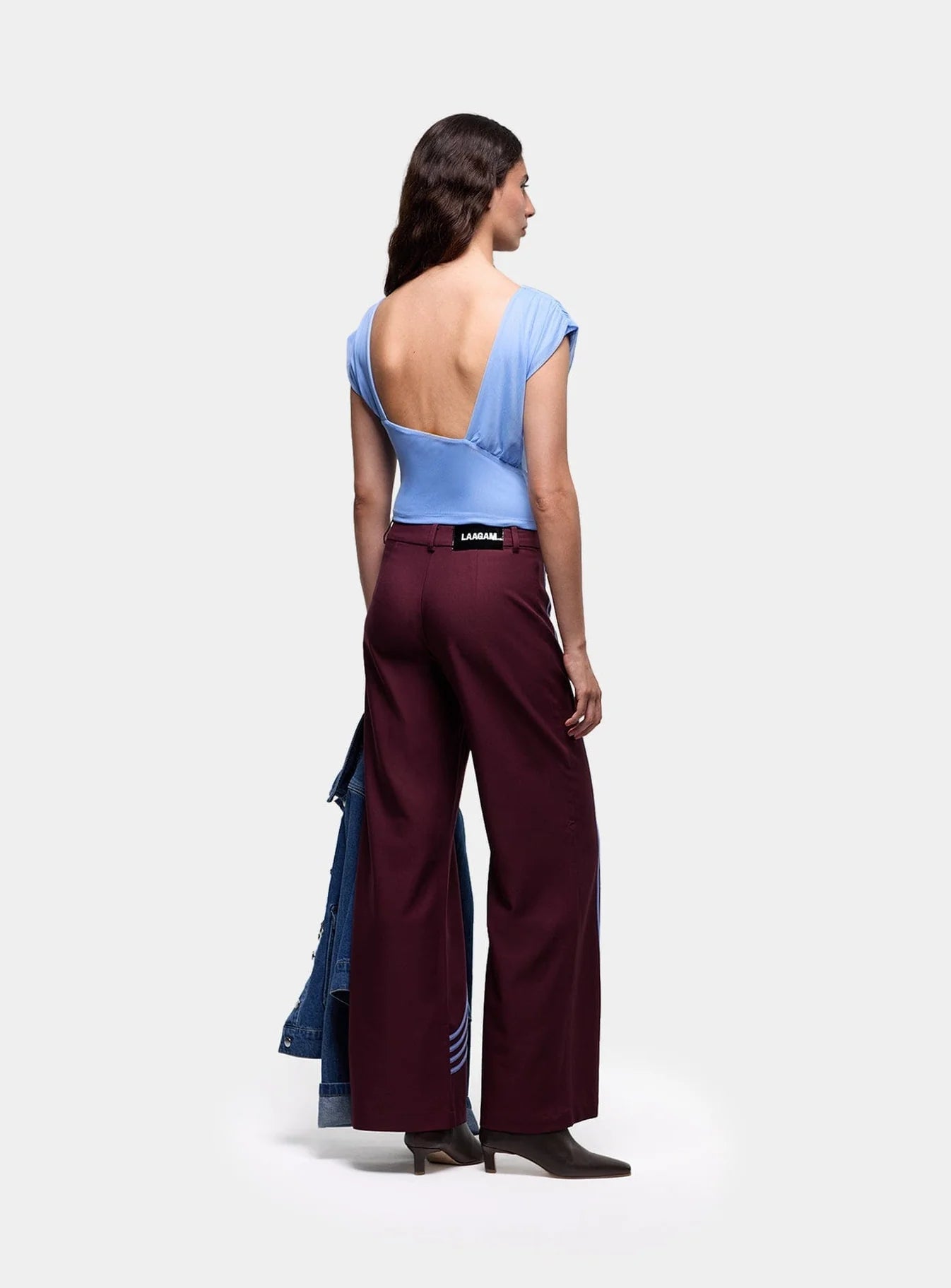 Top Gemini bleu clair
