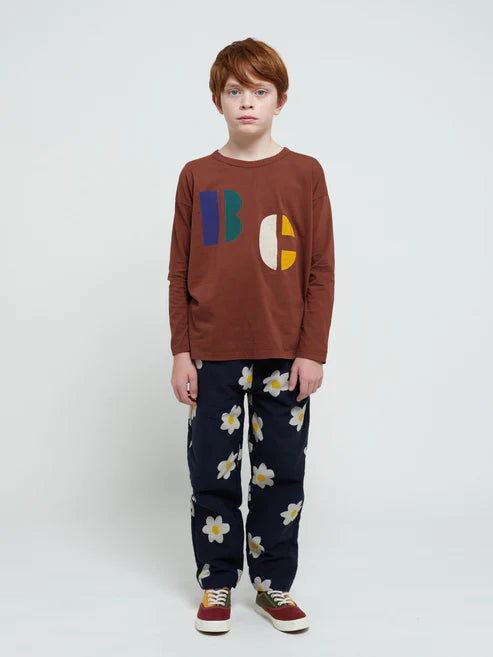 Pantalon fleurs