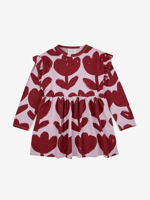Robe fleurs retro