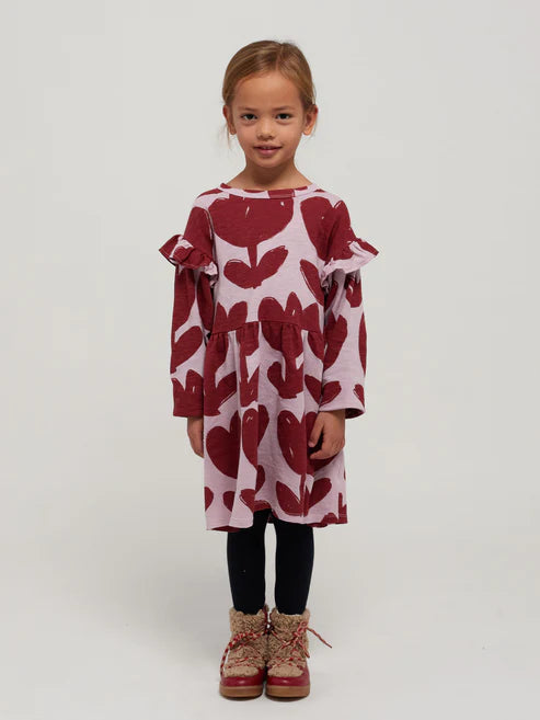 Robe fleurs retro
