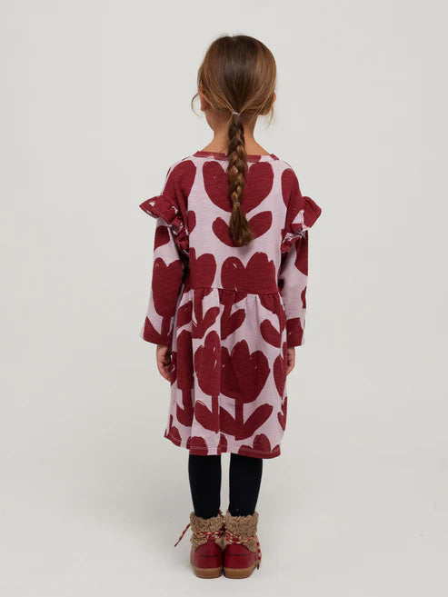 Robe fleurs retro