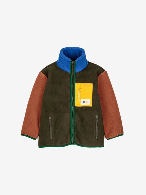 Veste polar color block
