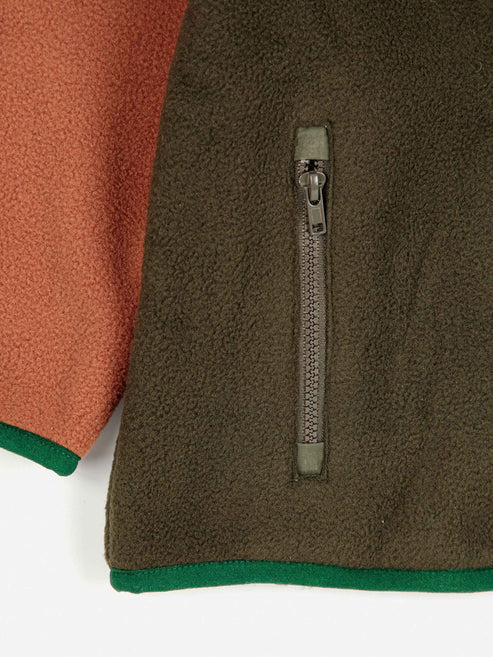 Veste polar color block