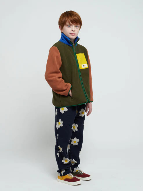 Veste polar color block