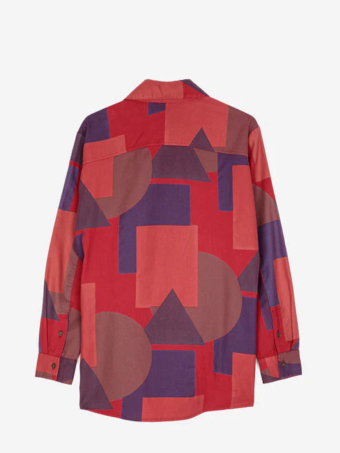 Reste 1! Chemise longue géométrique