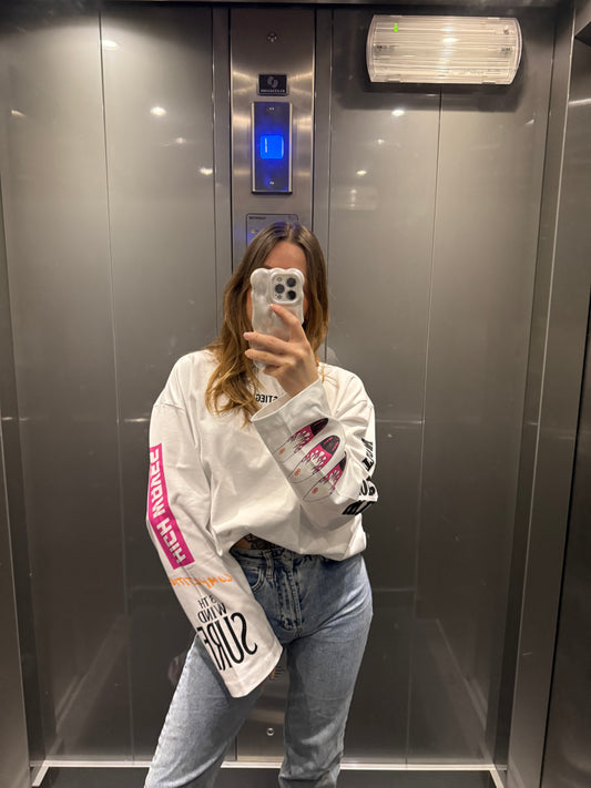 T-shirt manches longues Monica Wide Skate