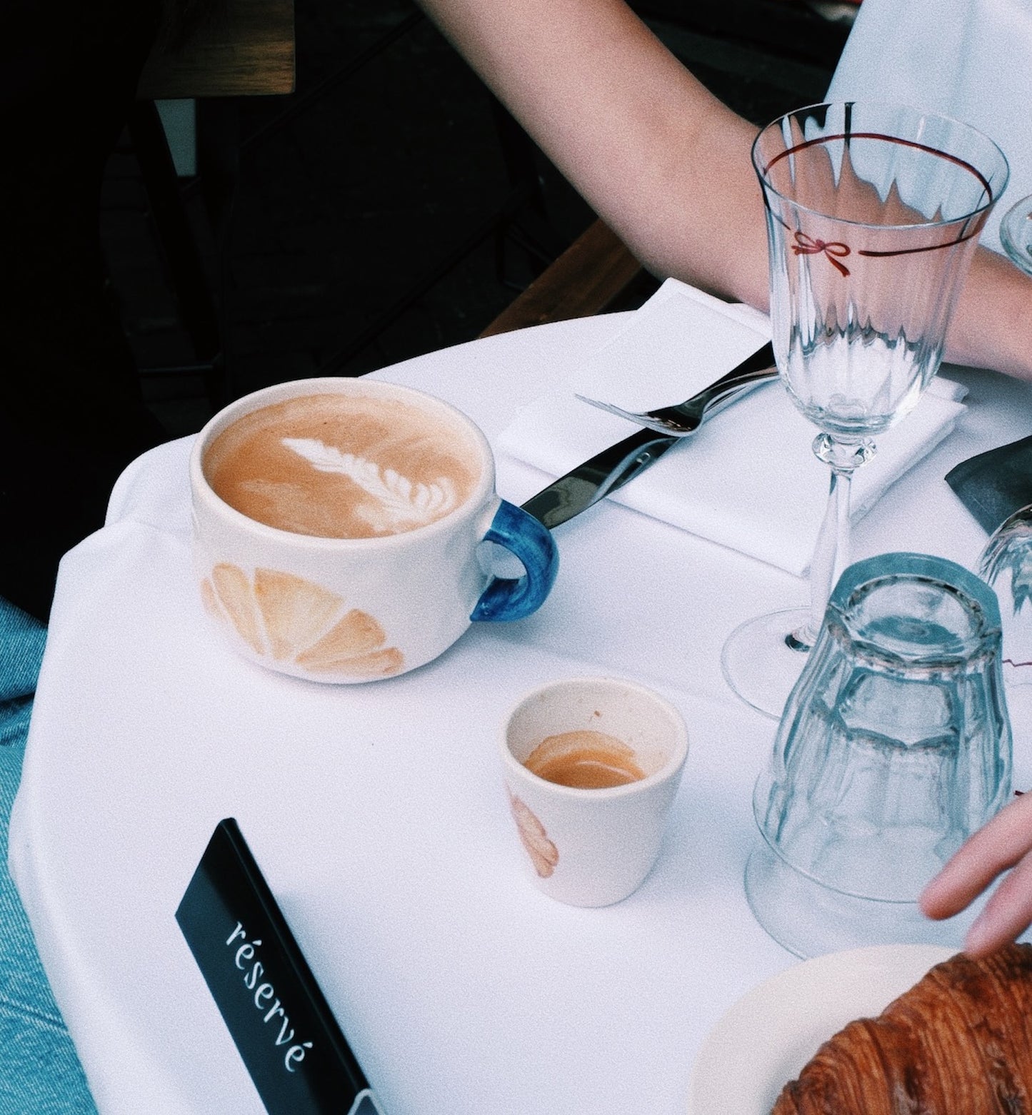 Croissant Mug Cappuccino