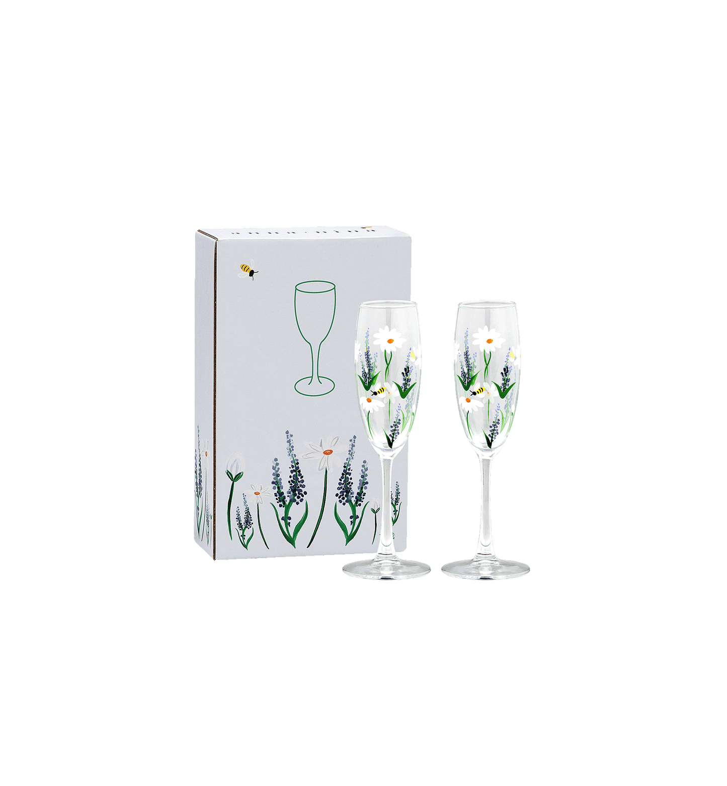 Coffret flûte de champagne