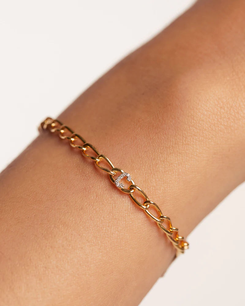 Bracelet lettre au choix