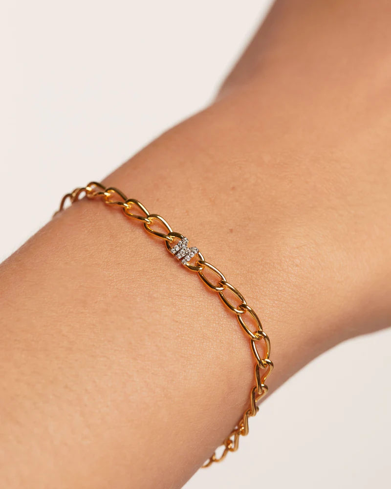 Bracelet lettre au choix