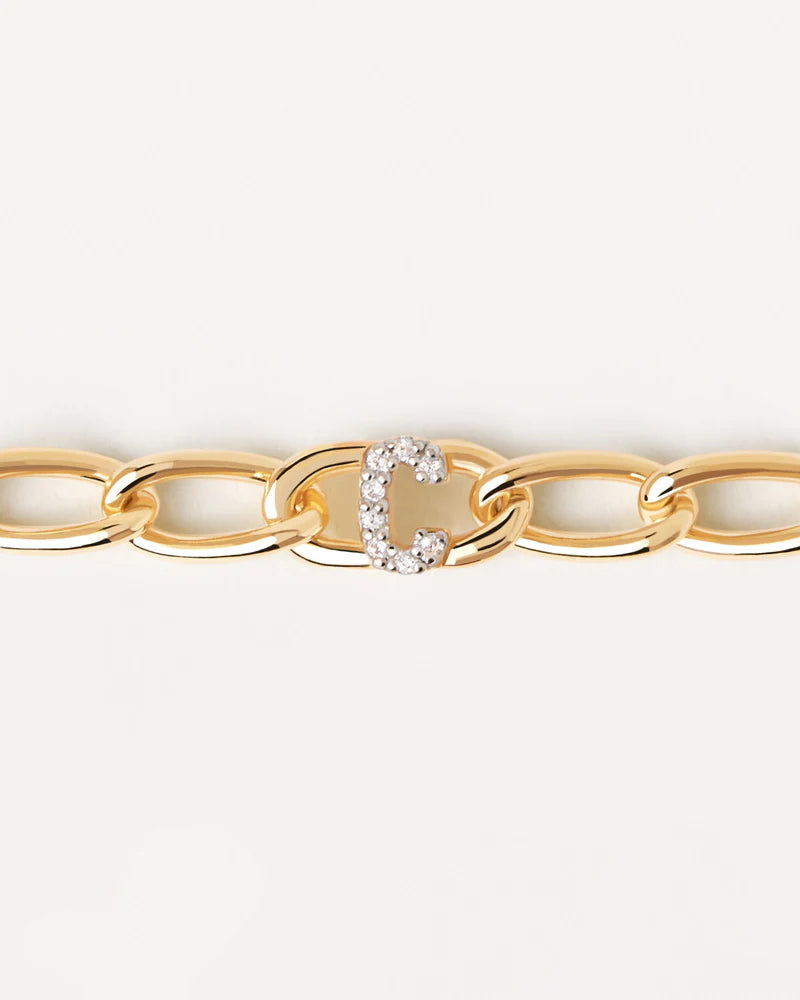 Bracelet lettre au choix