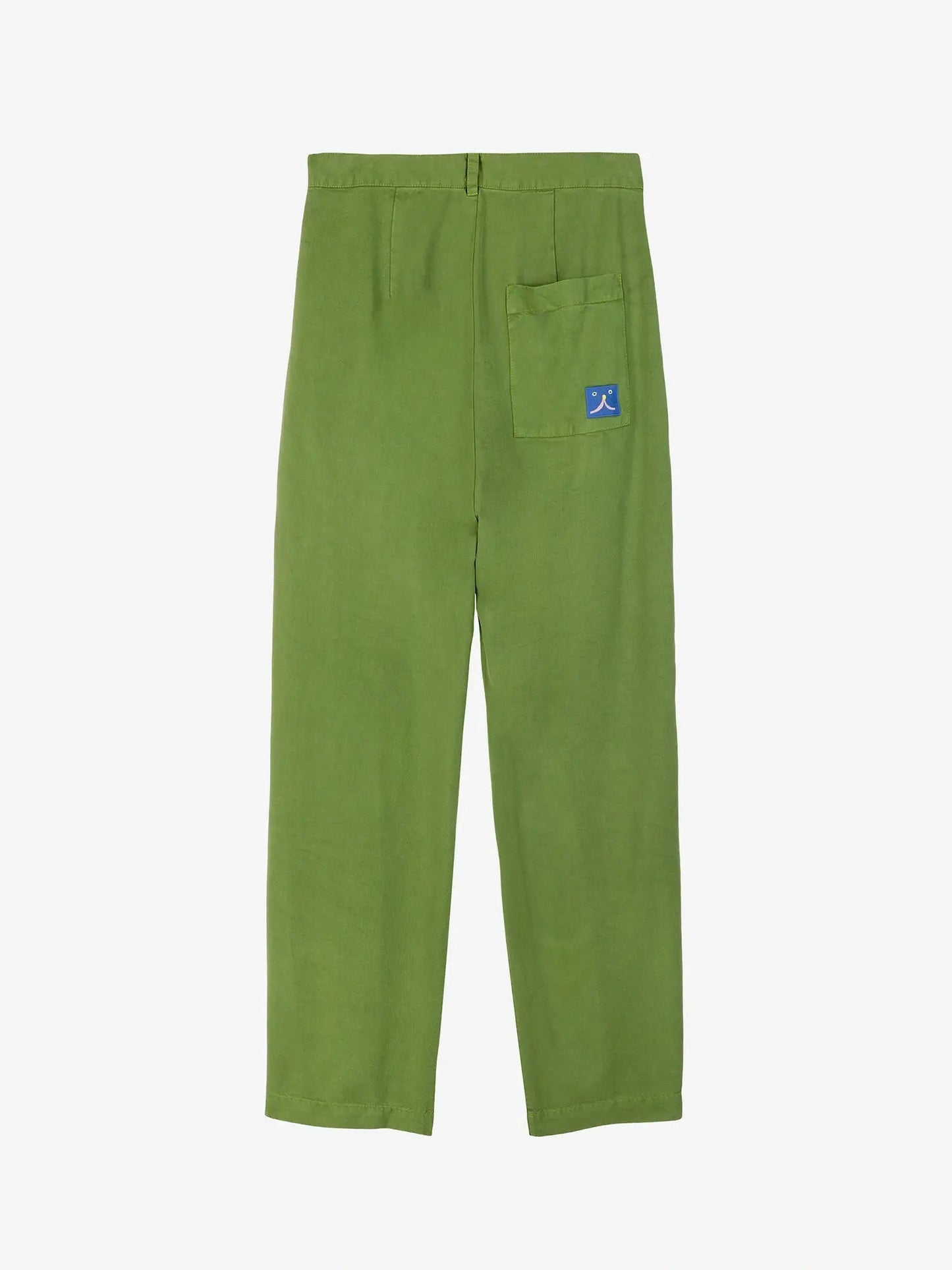 Pantalon carotte à plis