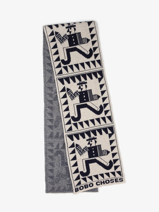 Écharpe tricotée Mr Pencil