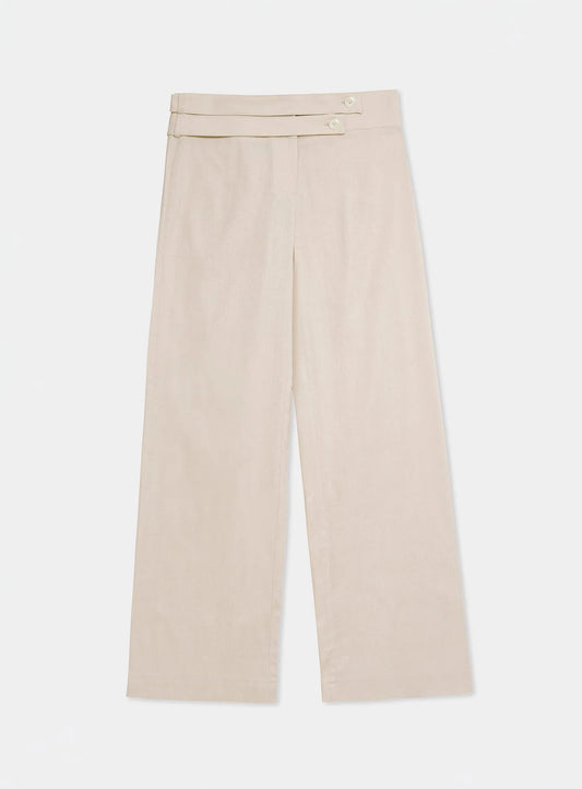 Pantalon en lin Camila
