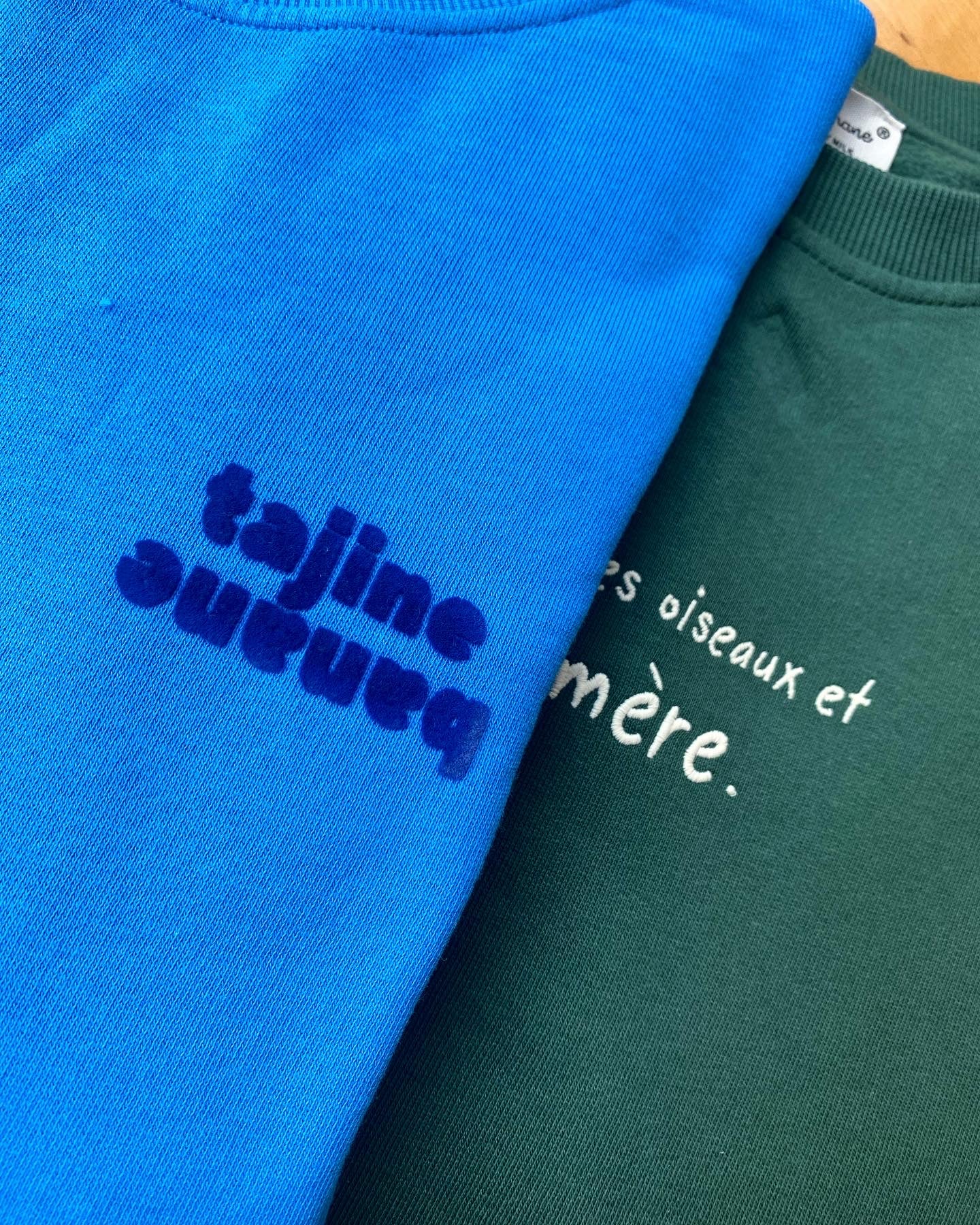 Sweat P'allaite bleu