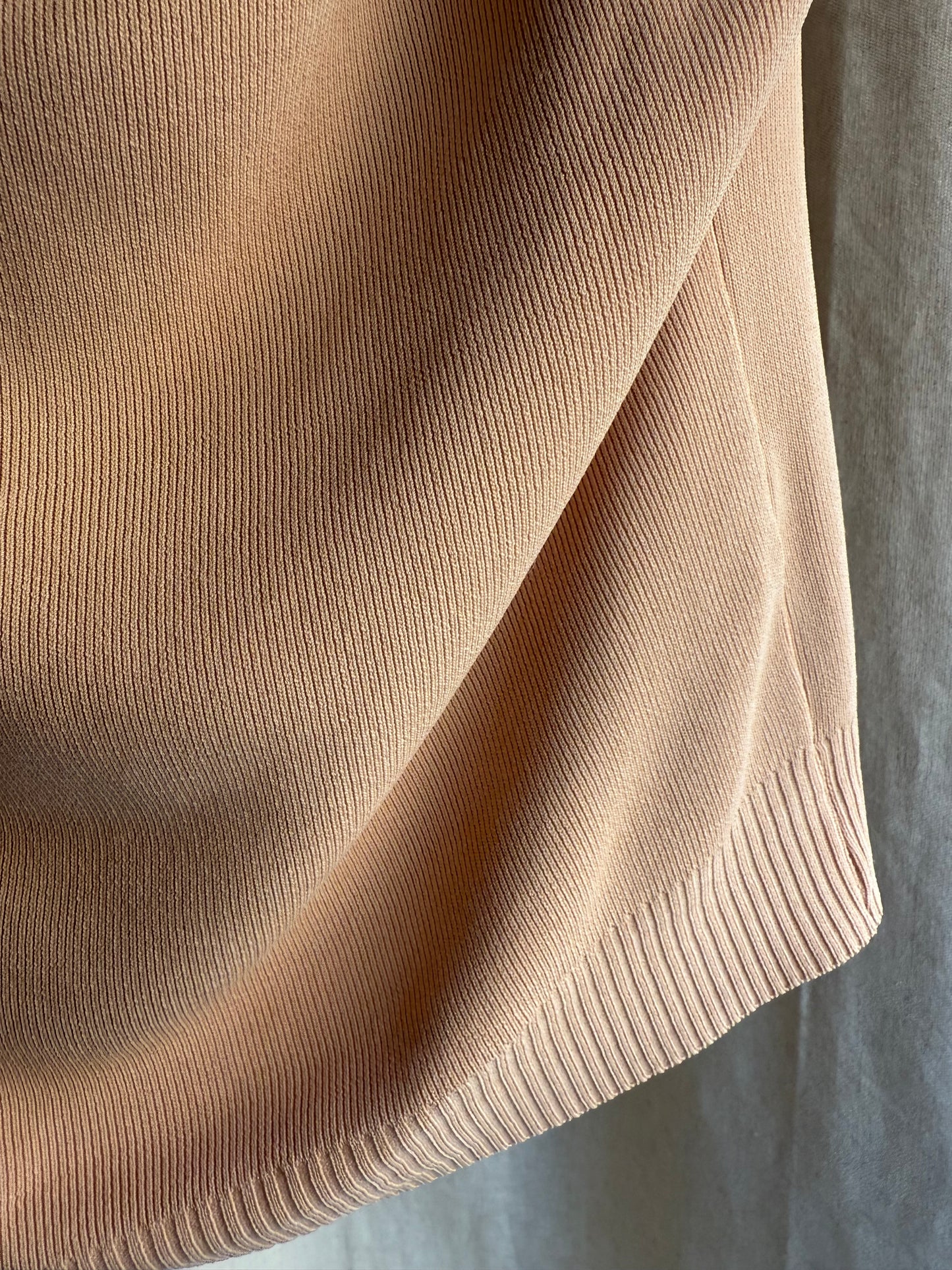 Top drapé en maille