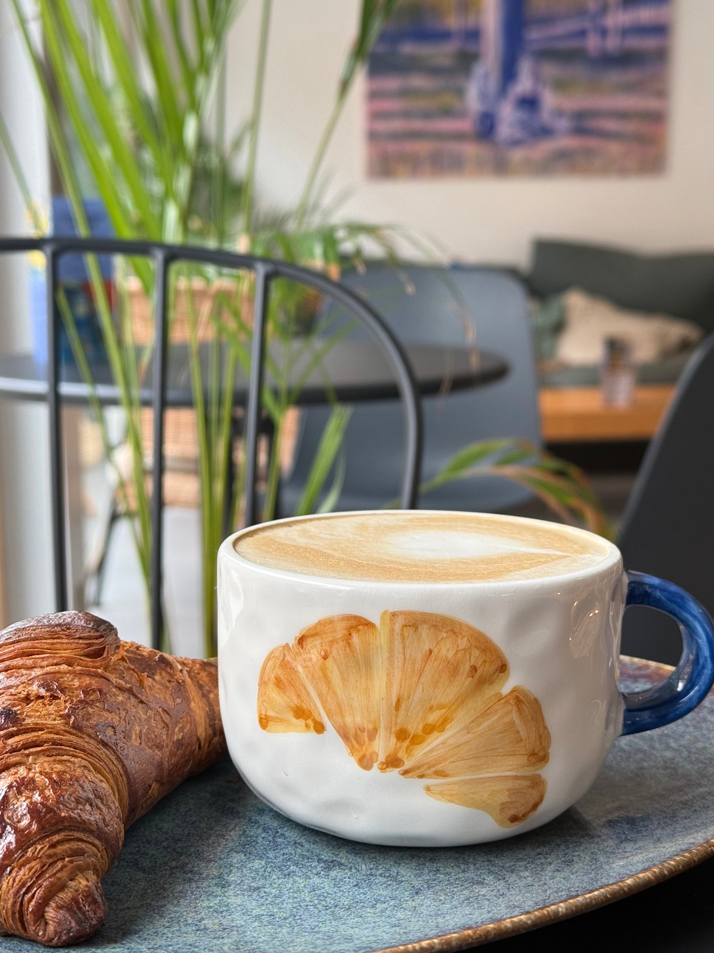Croissant Mug Cappuccino
