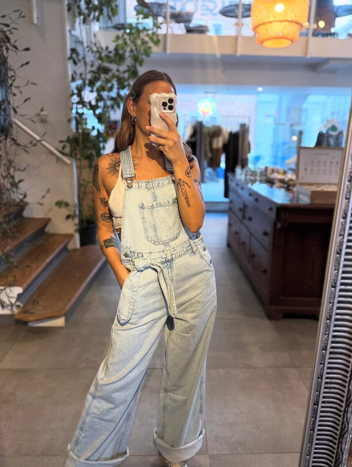Salopette en Denim