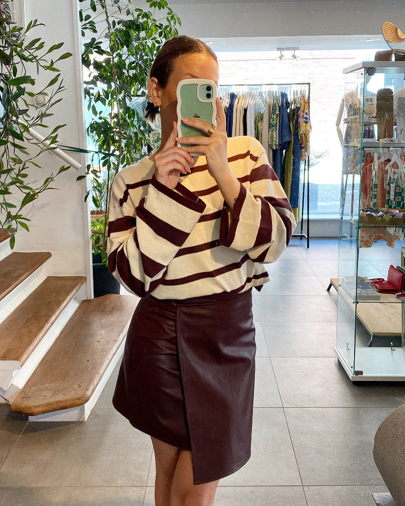 Jupe Bordeaux