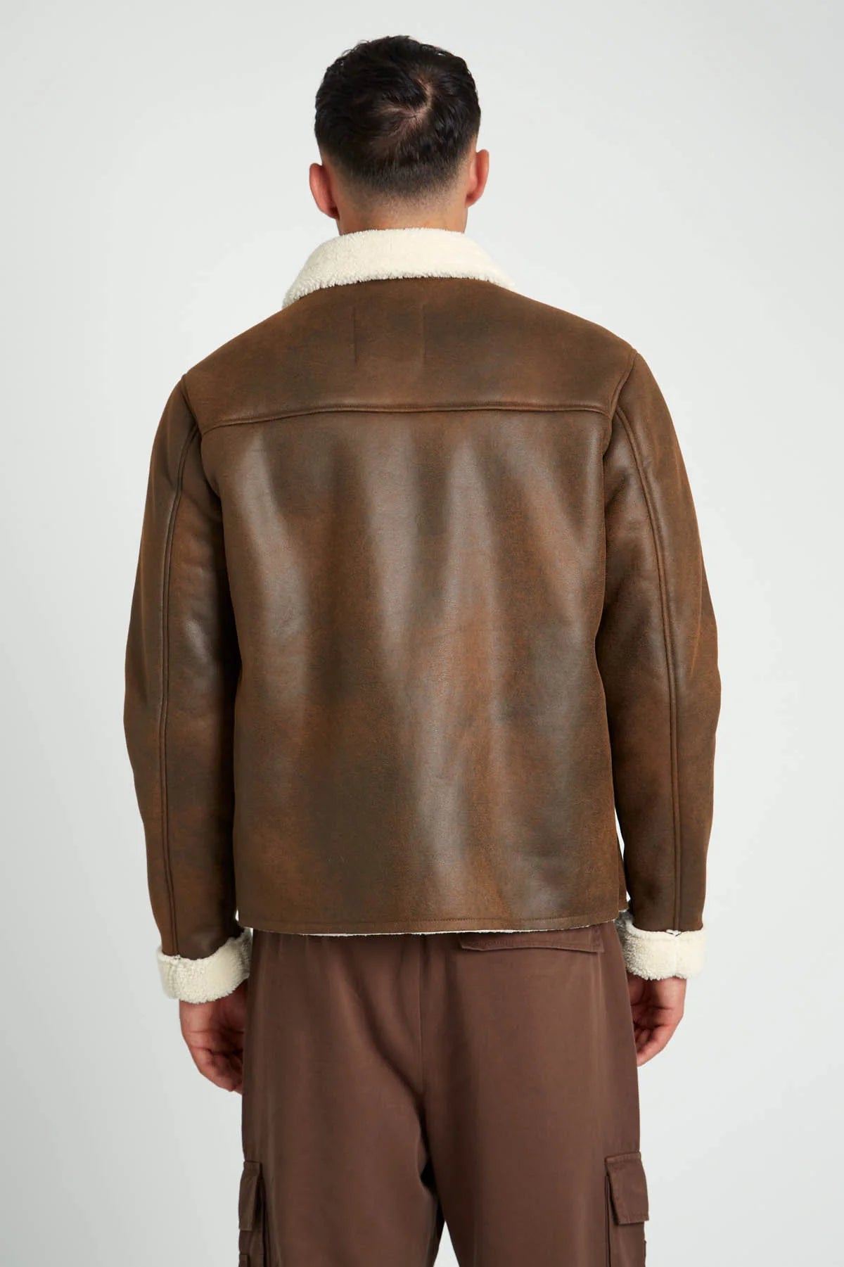 Reste 1 ! Veste en simili doublure polaire