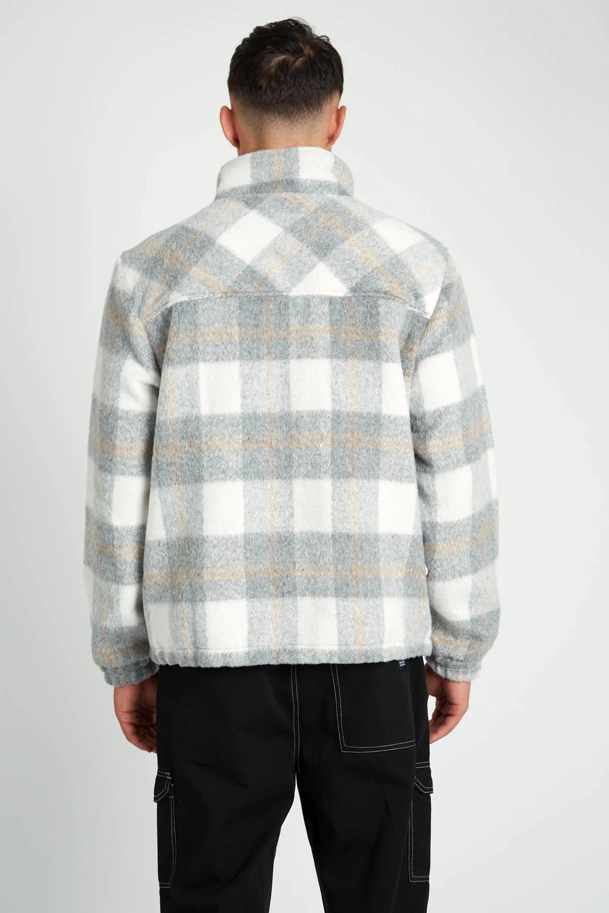 Veste à carreaux