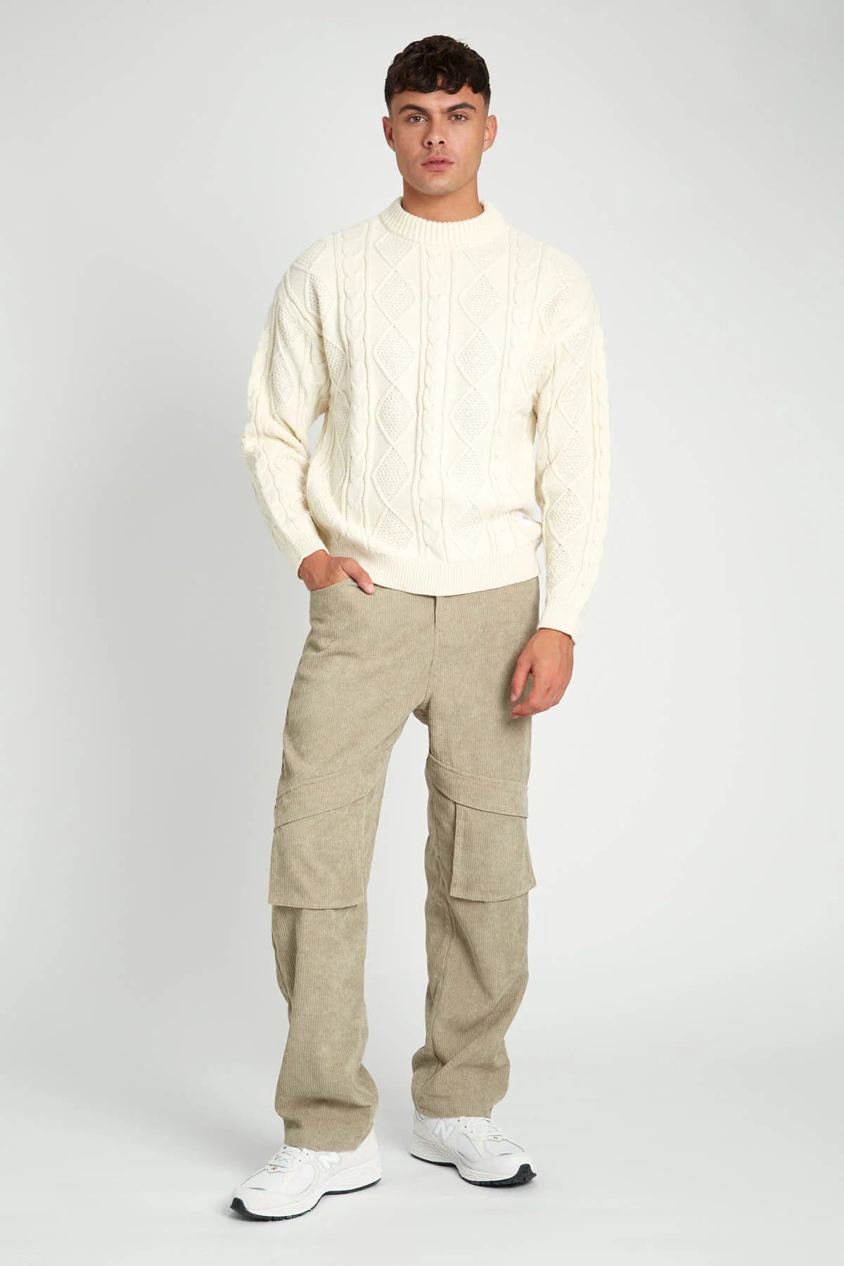 Pull en tricot oversize unisexe