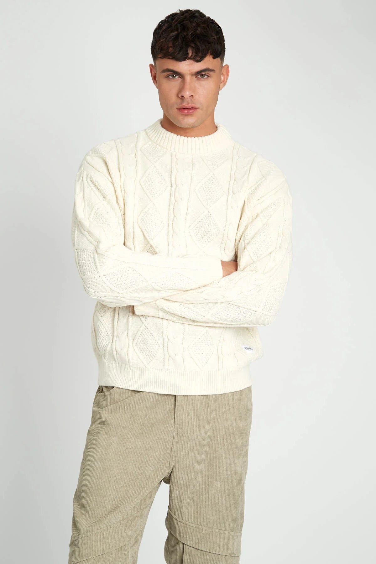 Pull en tricot oversize unisexe
