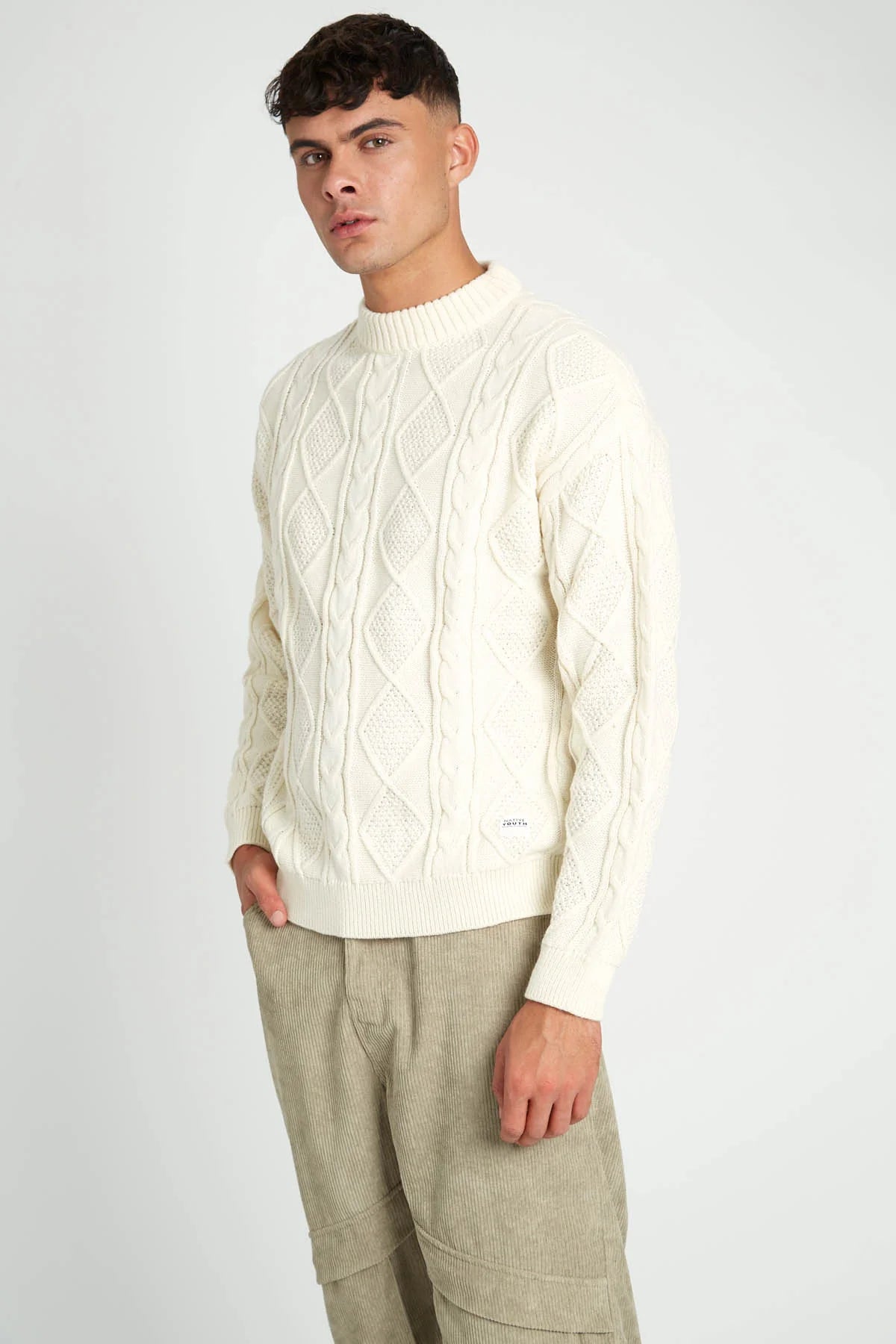 Pull en tricot oversize unisexe