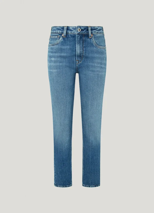 Jean coupe Tapered taille haute