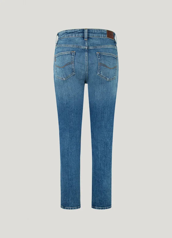 Jean coupe Tapered taille haute