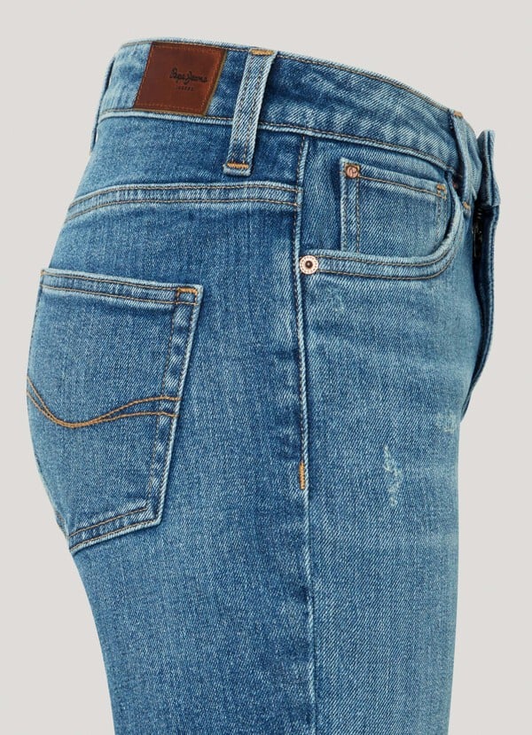 Jean coupe Tapered taille haute