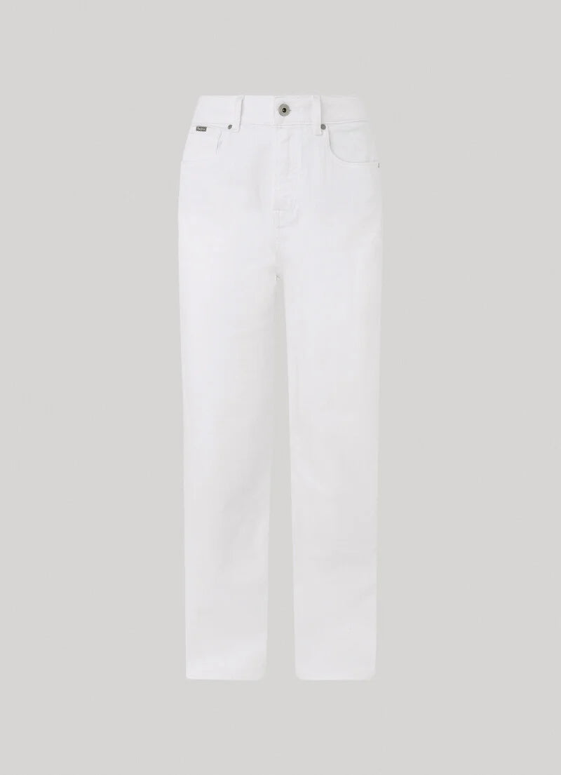 Denim blanc loose fit