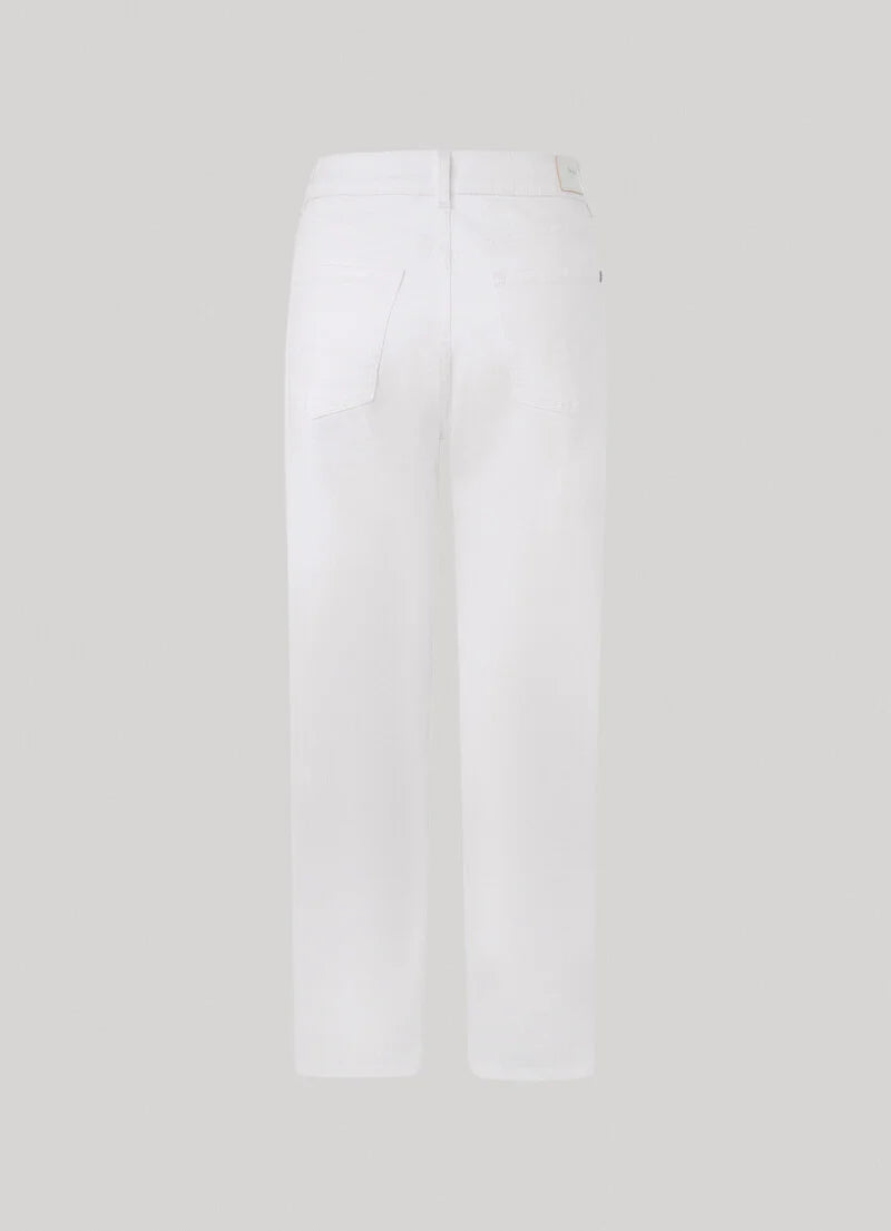 Denim blanc loose fit