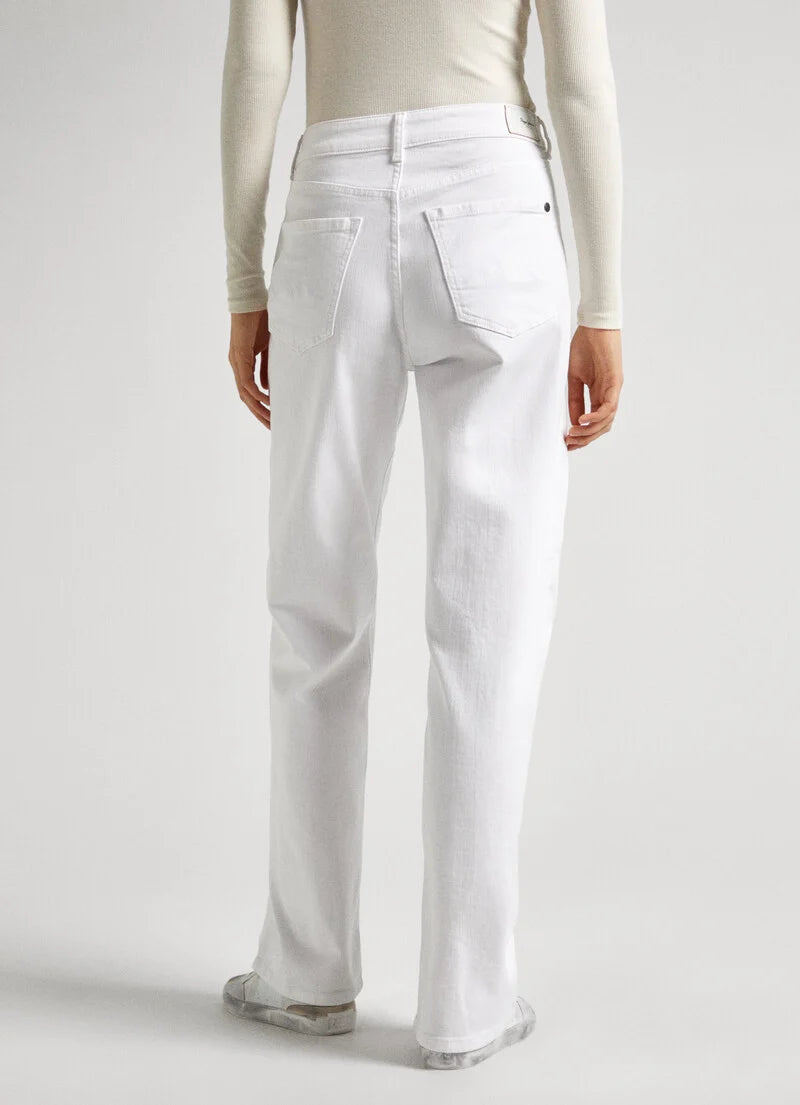 Denim blanc loose fit
