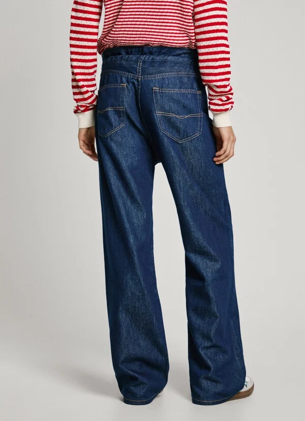 Denim Straight avec cordon