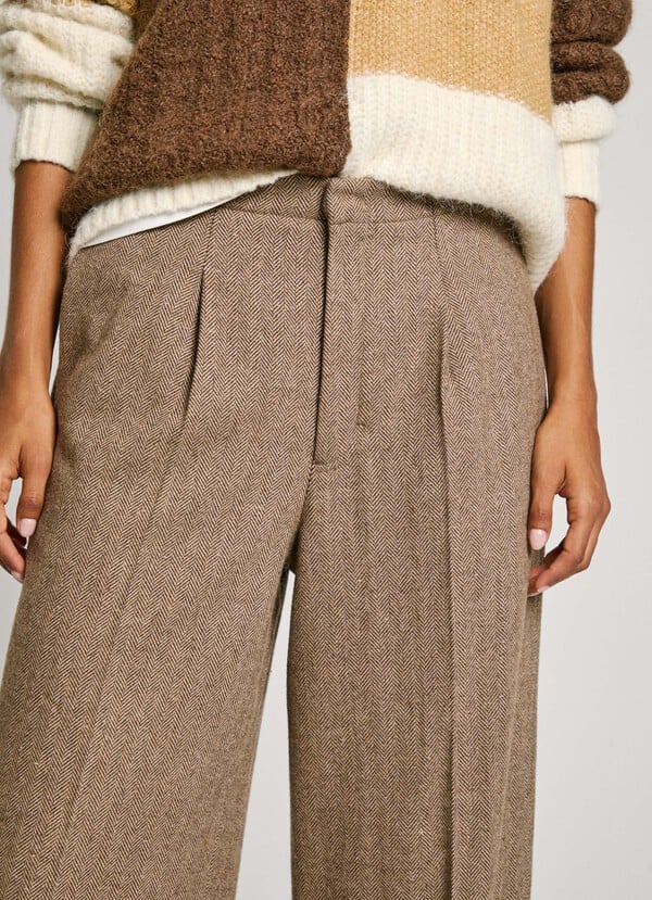 Pantalon en laine