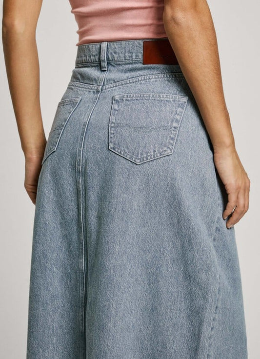 Jupe Maxi en denim