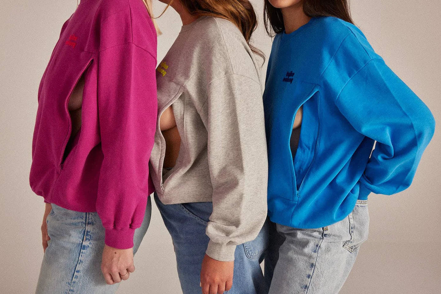 Sweat P'allaite bleu