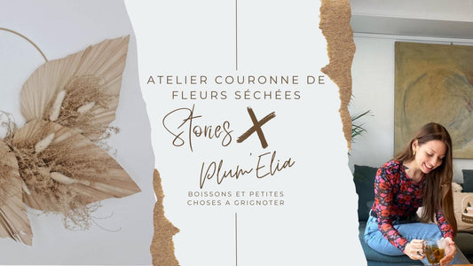Inscription Atelier 12/05 couronne de fleurs séchées