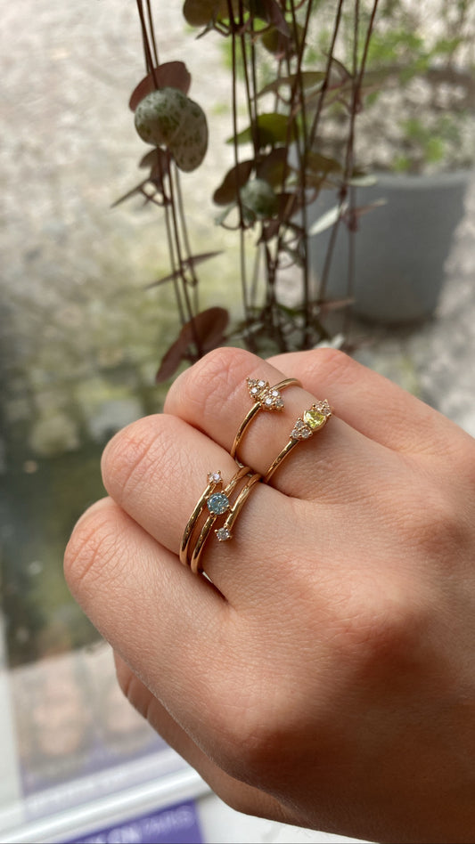 Bague trio