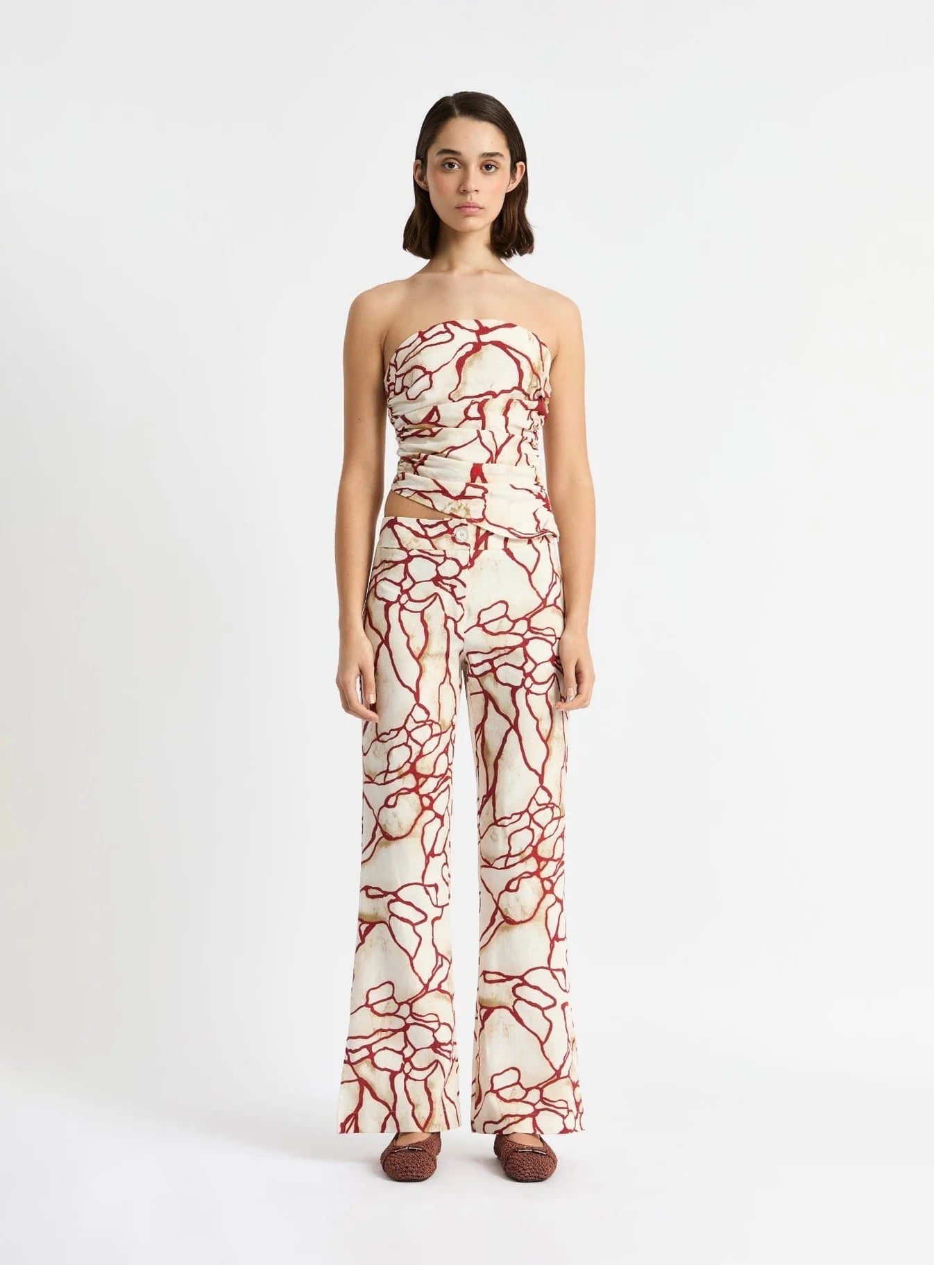 Pantalon en lin Nikita