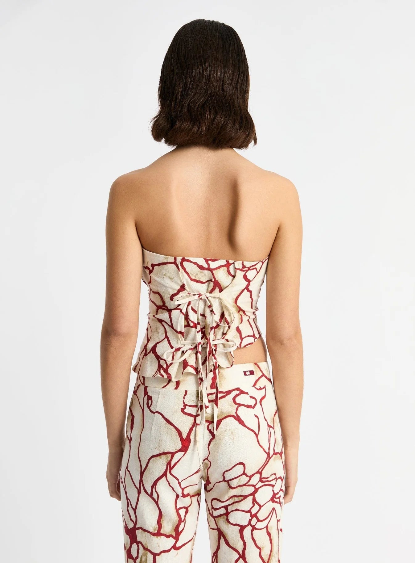 Bustier en lin Nikita