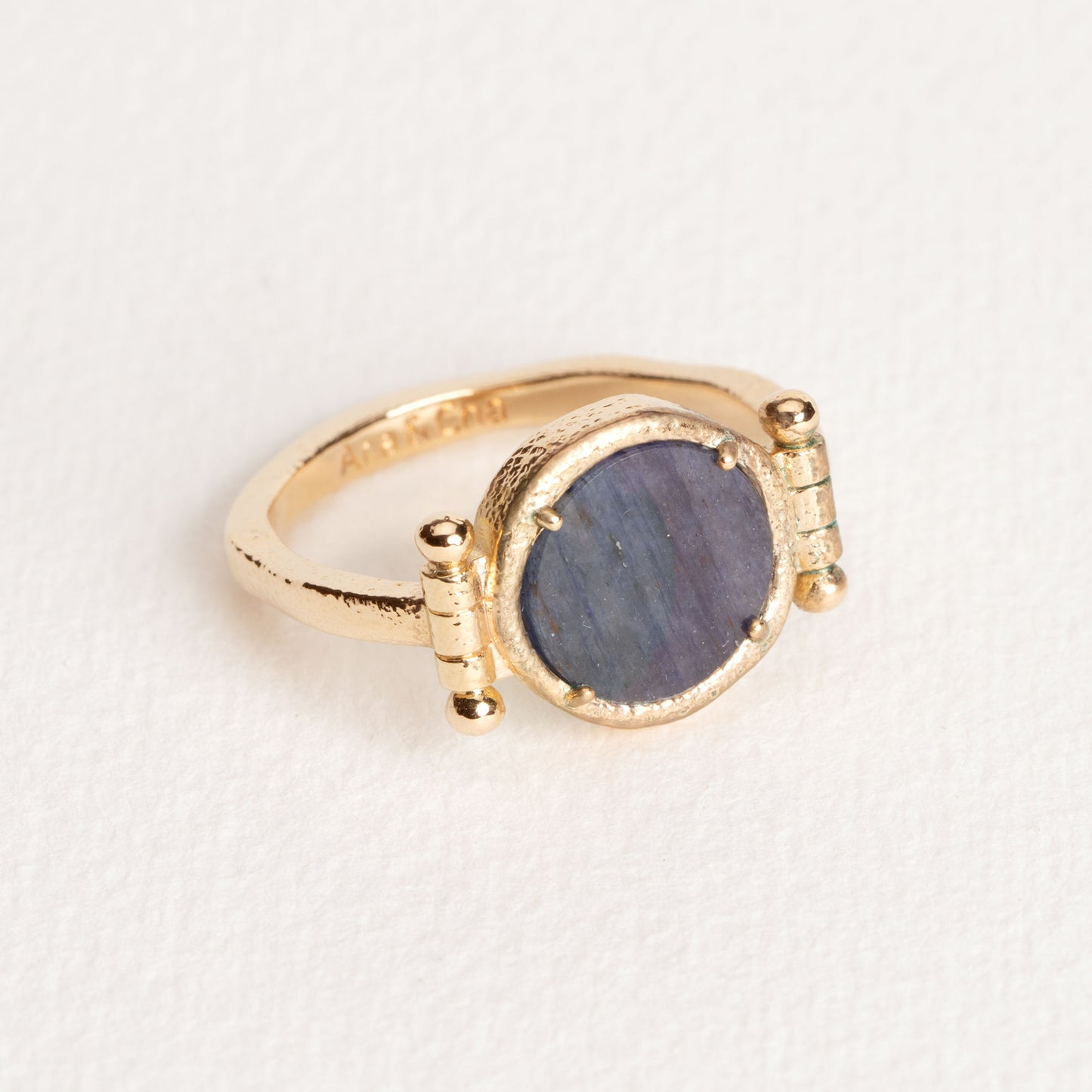 Bague Salomé Aventurine Bleue
