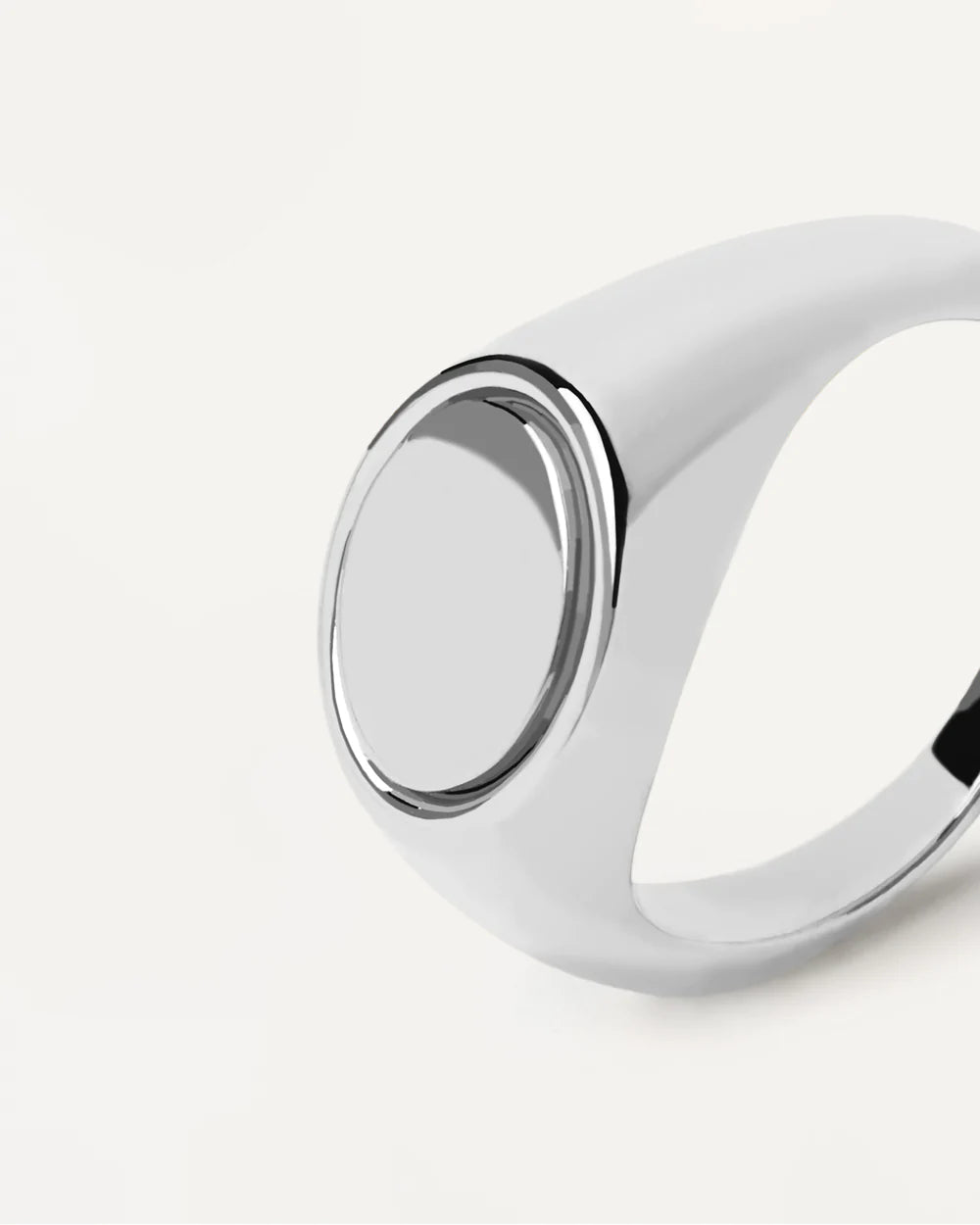 Chevalière en argent