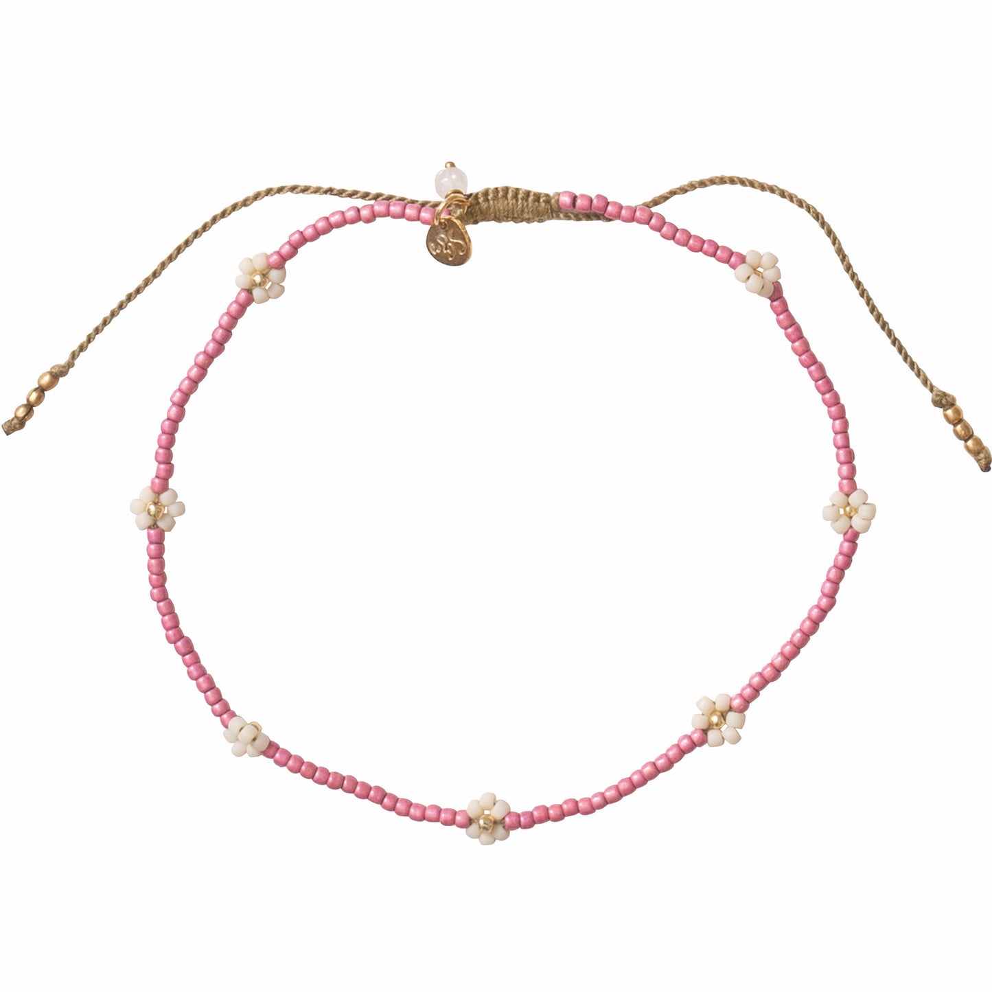Bracelet Gemstone fleurs de cheville