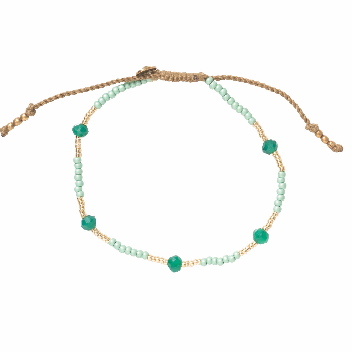 Bracelet Gemstone perles de verre