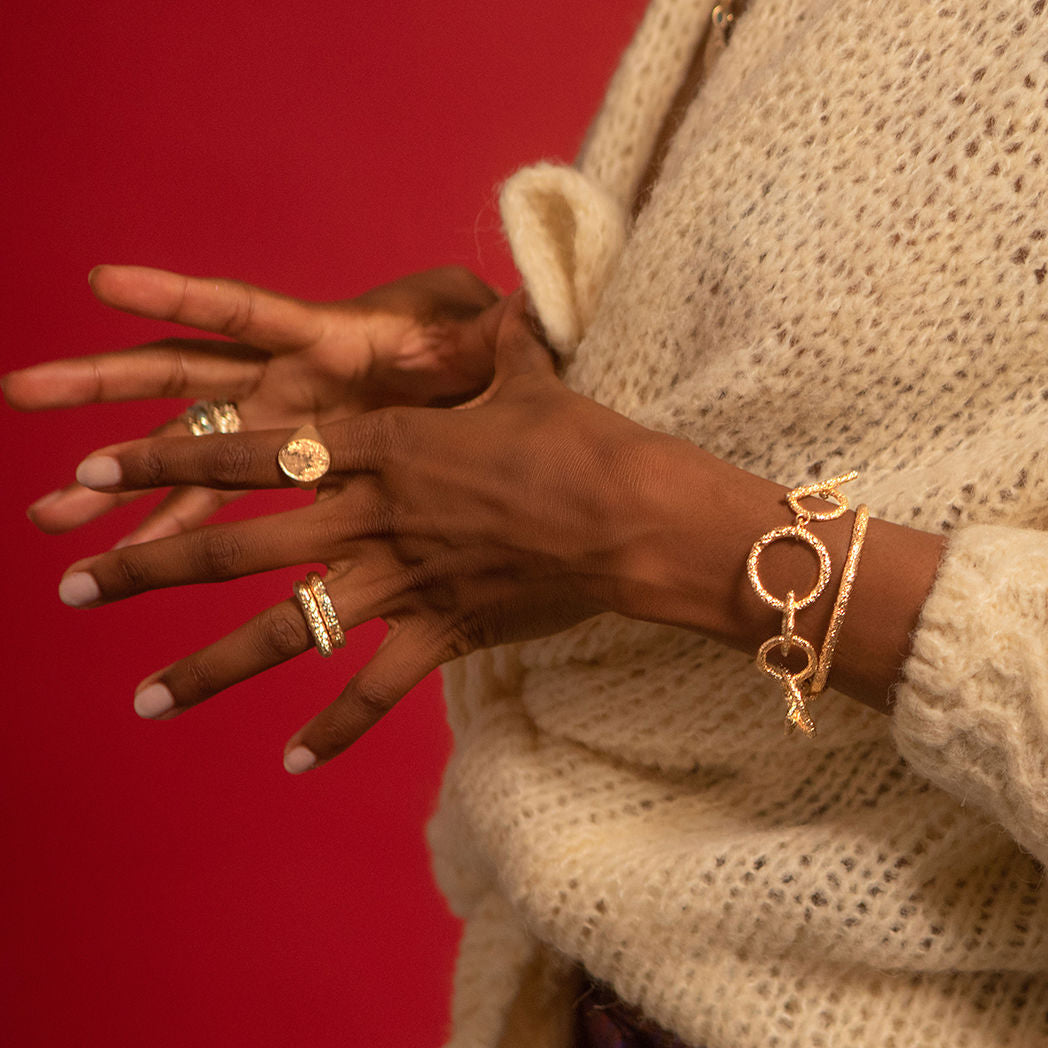 Bague Angel Carrée