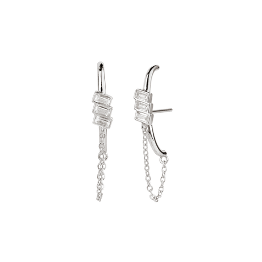 Boucles d'oreilles Charlize en argent